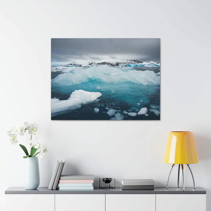 Floating Ice - Canvas