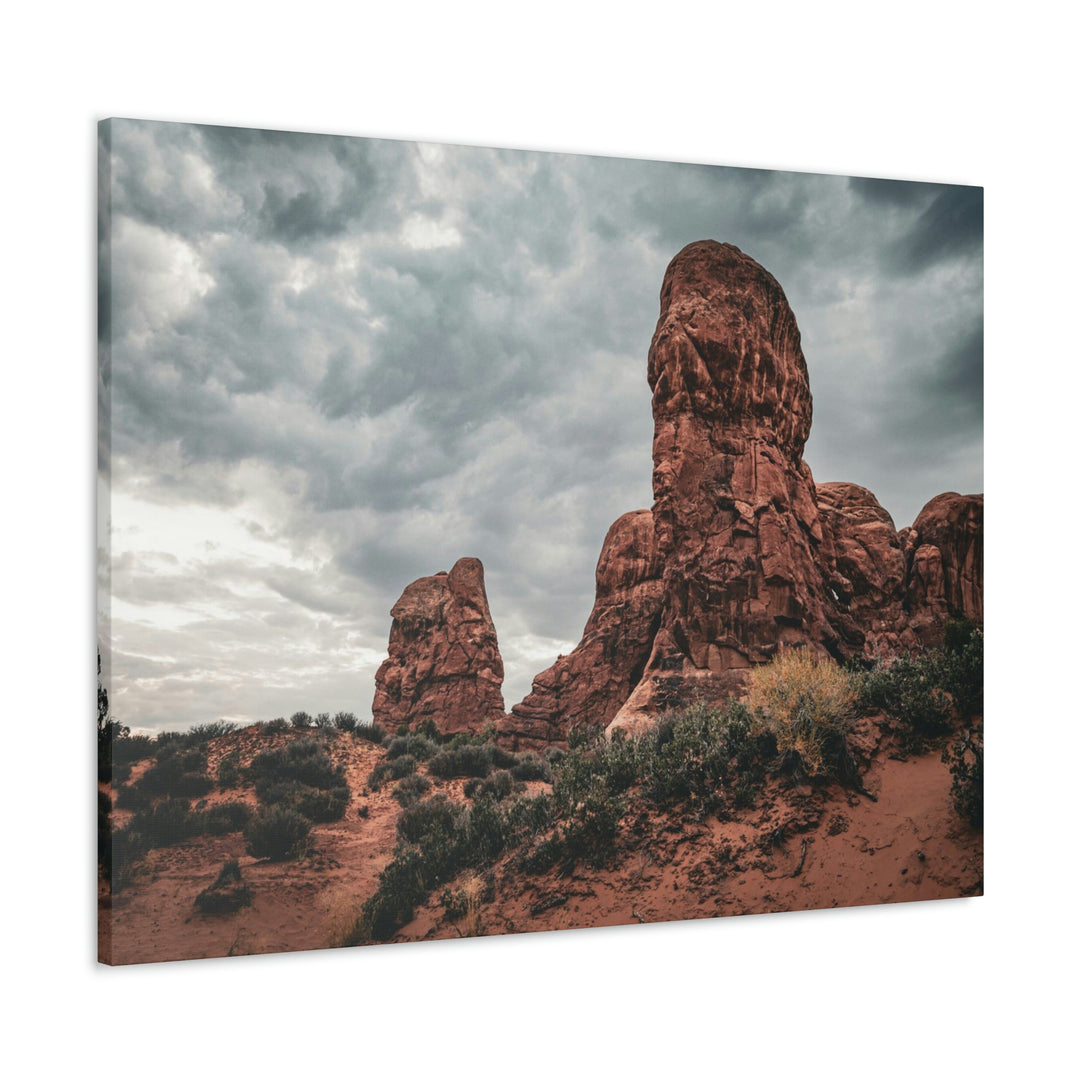 Dramatic Rocks - Canvas