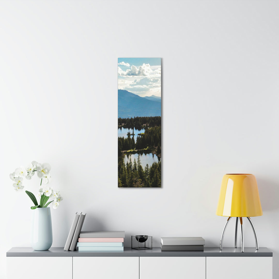 Cool Mountain Lakes - Canvas