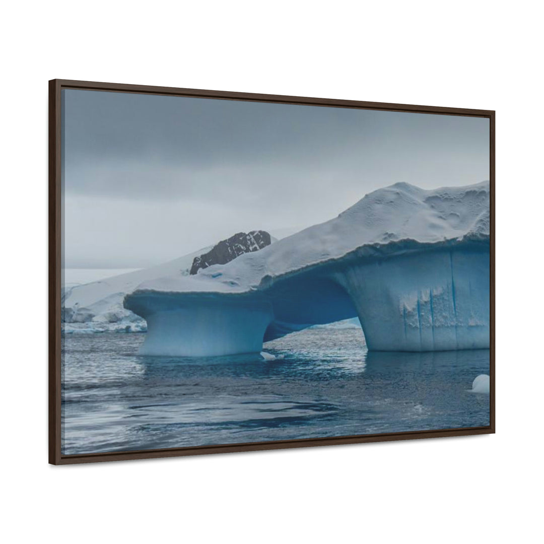 Textured Ice - Canvas with Frame