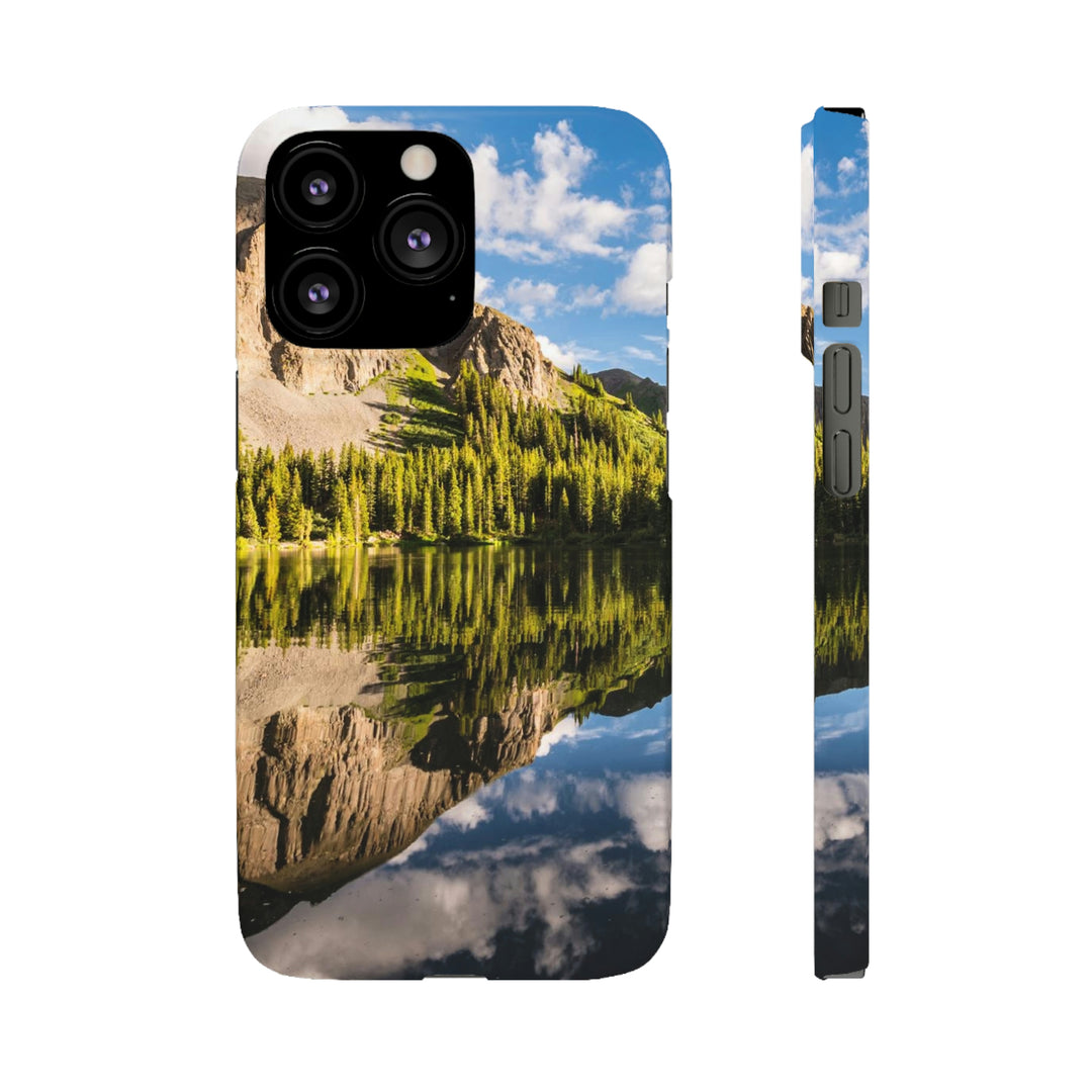 Mountain Scene Reflected - Phone Case