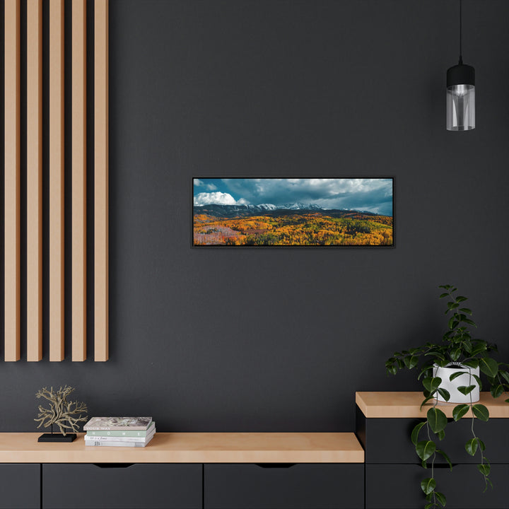 Golds of Autumn - Canvas with Frame