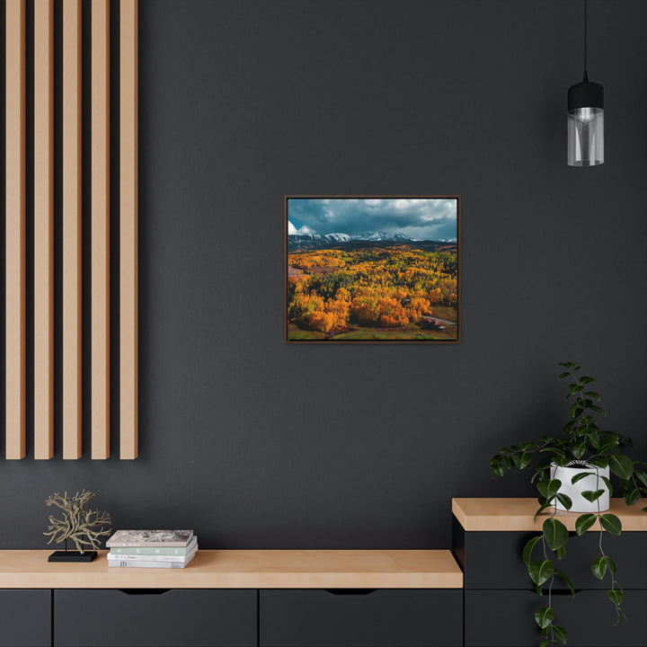 Golds of Autumn - Canvas with Frame