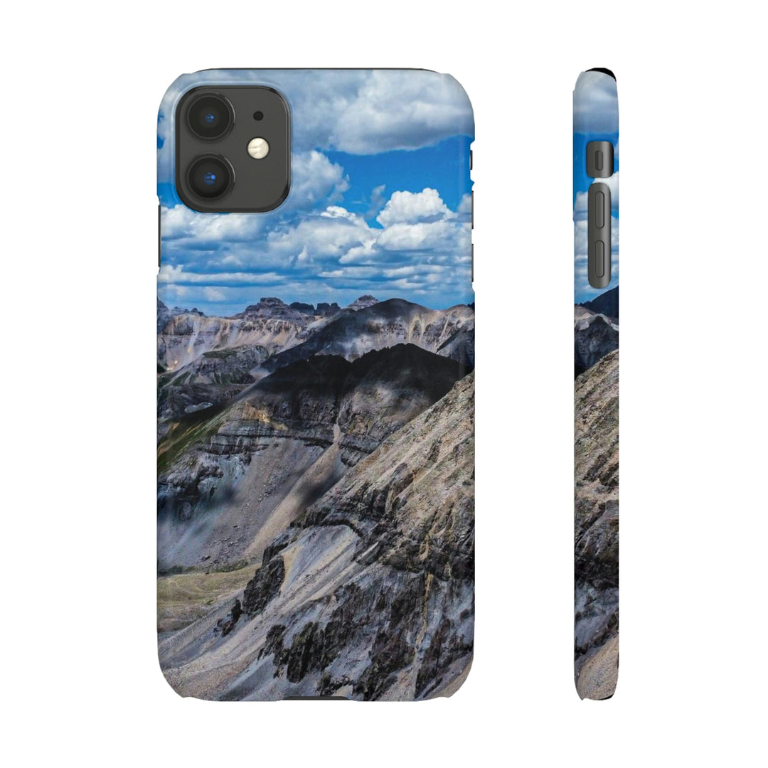 Imogene Pass From the Air - Phone Case