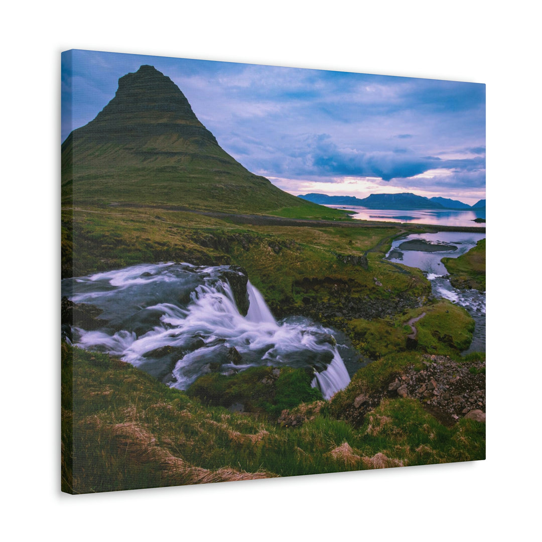 An Icelandic Sunset - Canvas