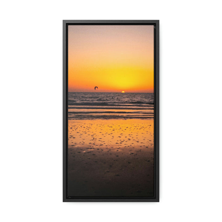 Sunrise on the Sea - Canvas with Frame