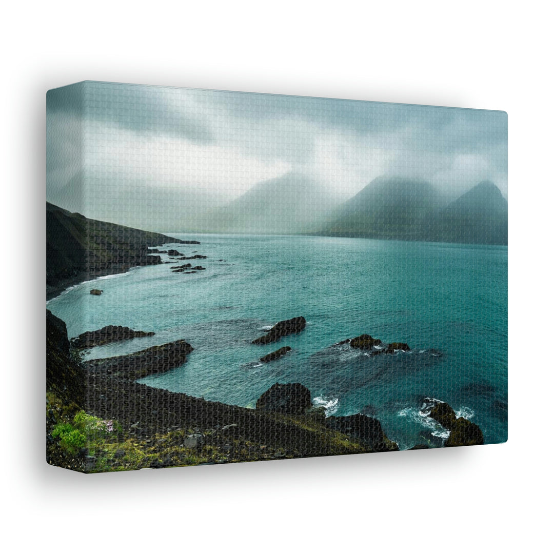 Mystical Mountain View - Canvas