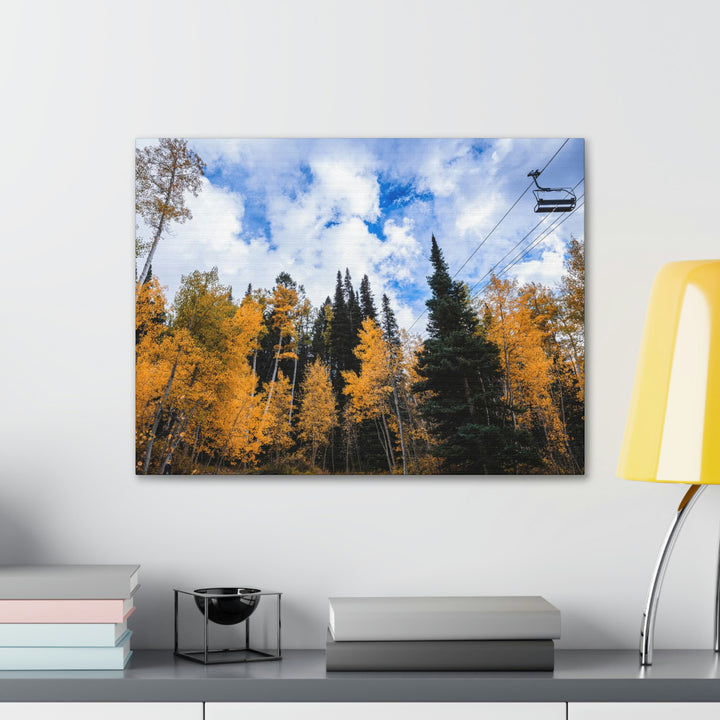 Chairlift in Suspension - Canvas