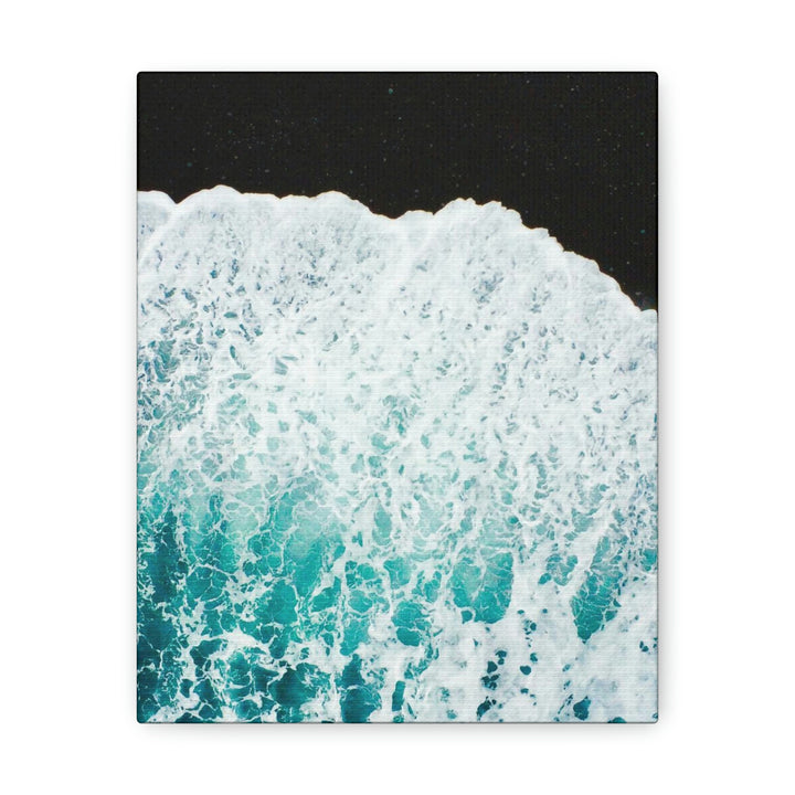 A Wave on Volcanic Sand - Canvas