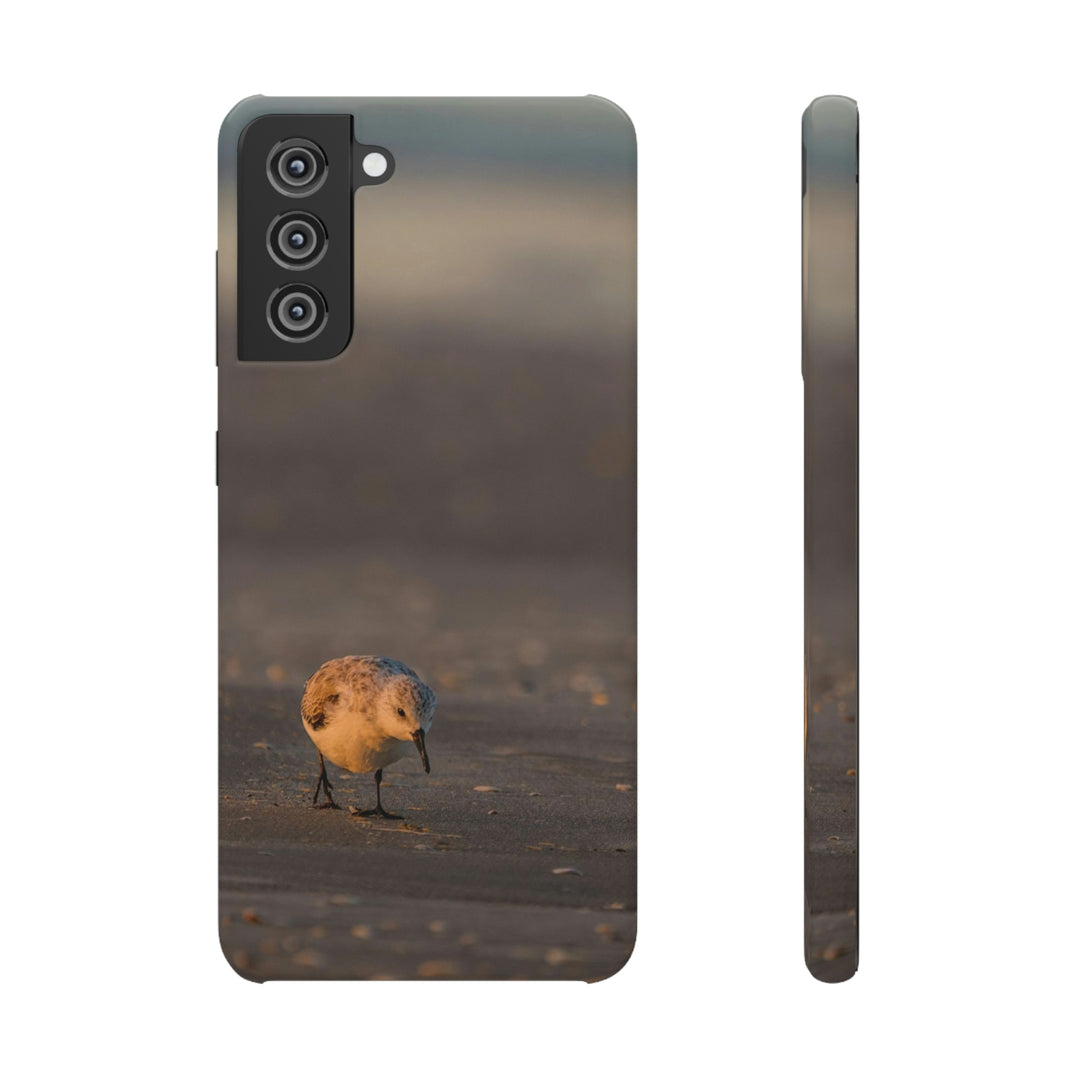 Feeding Sanderling - Phone Case