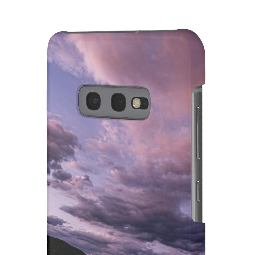 Painted Wall at Sunset Part 3 - Phone Case