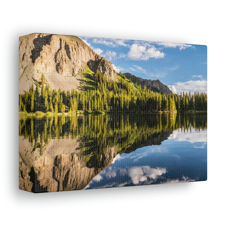 Mountain Scene Reflected - Canvas