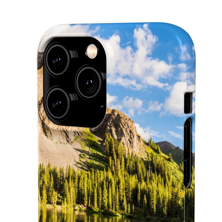 Mountain Scene Reflected - Phone Case