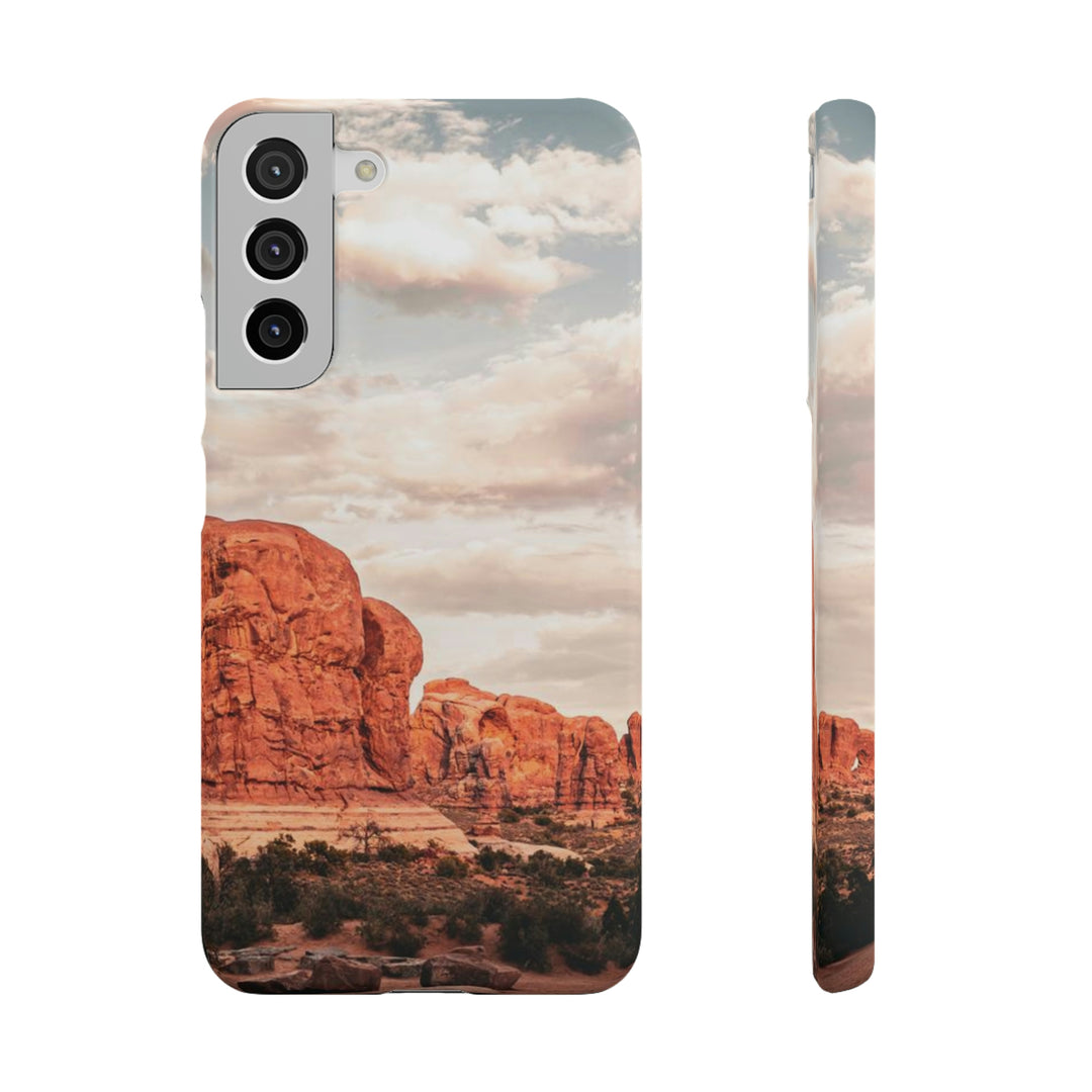 A Desert Sunset - Phone Case