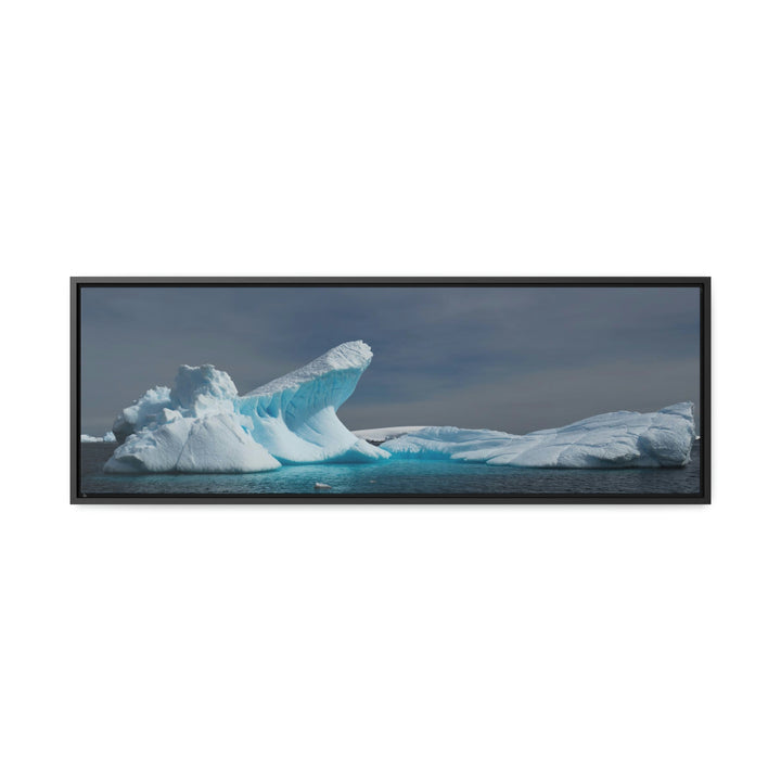 The Angles of an Iceberg - Canvas with Frame