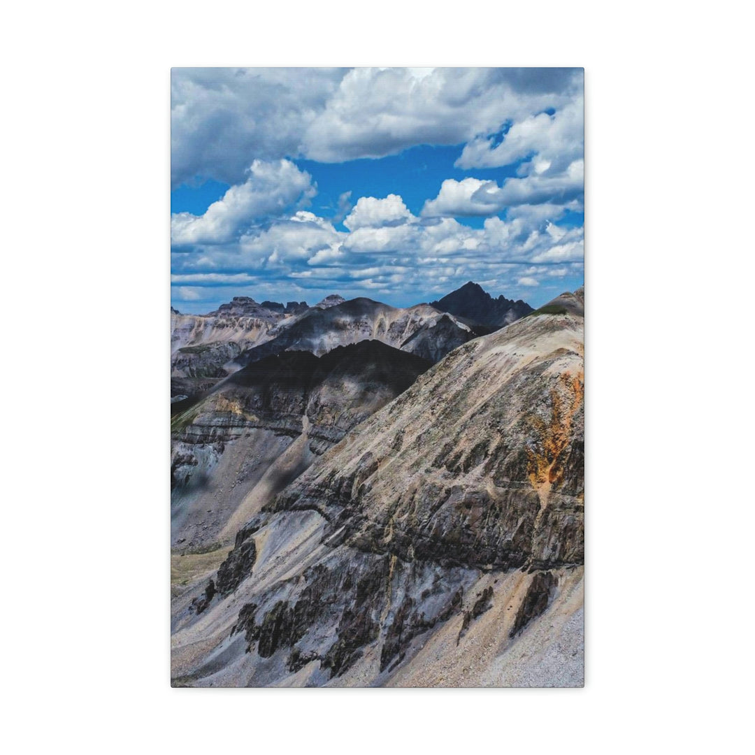 Imogene Pass From the Air - Canvas