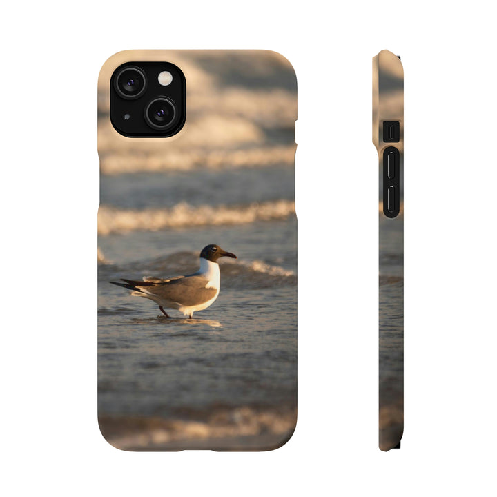 Laughing Gull in the Surf - Phone Case