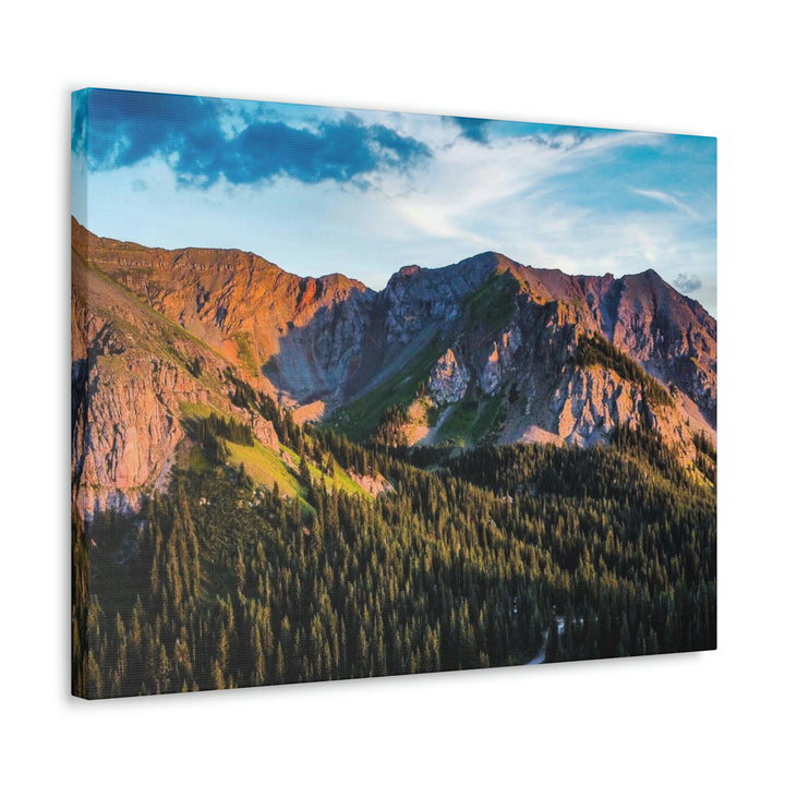 Fading Mountain Light - Canvas