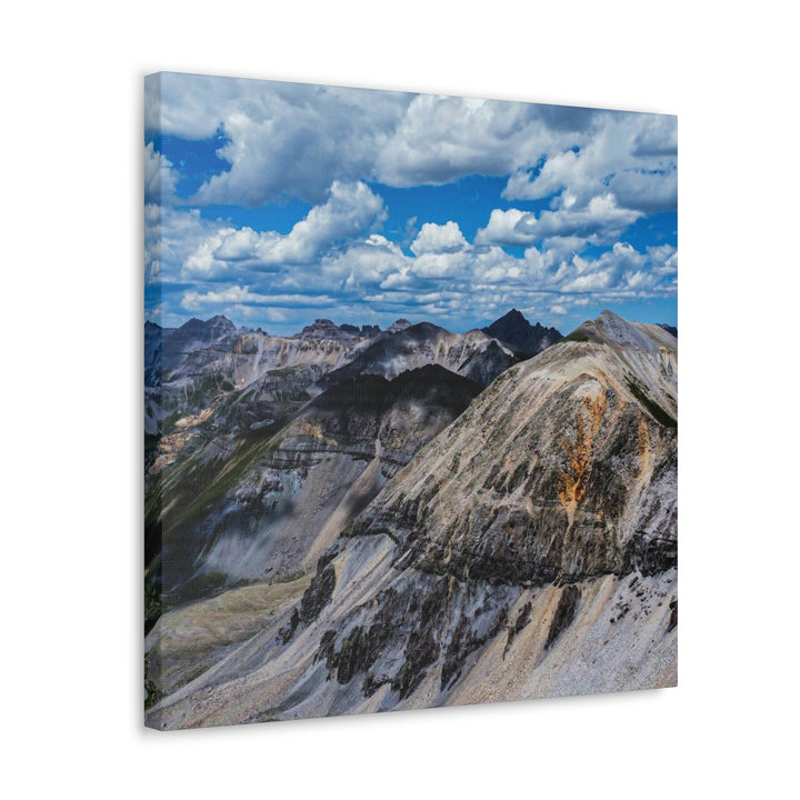 Imogene Pass From the Air - Canvas