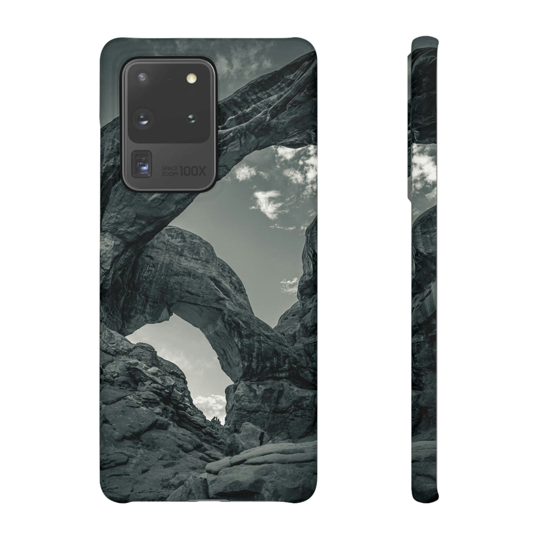 Natural Frames Part 4 in Black and White - Phone Case