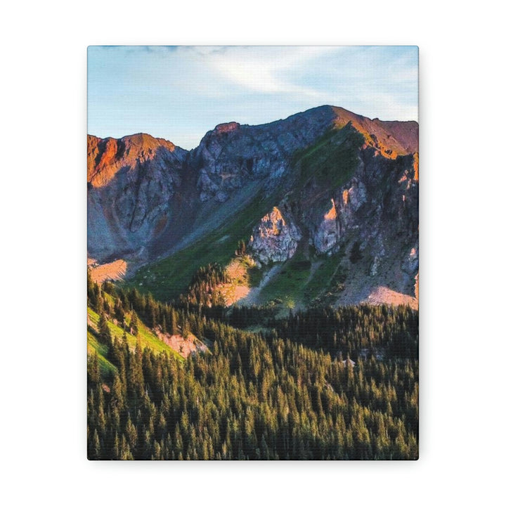 Fading Mountain Light - Canvas