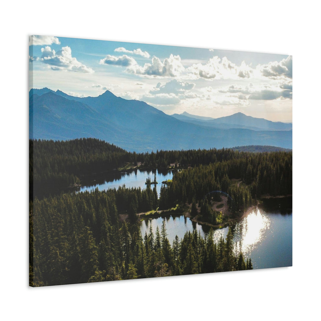 Cool Mountain Lakes - Canvas