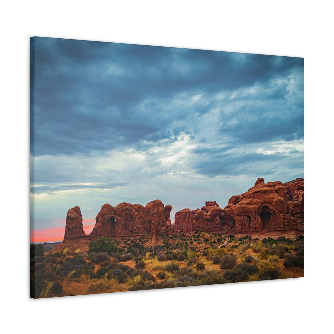 Arches at Sunset - Canvas