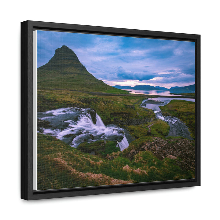 An Icelandic Sunset - Canvas with Frame