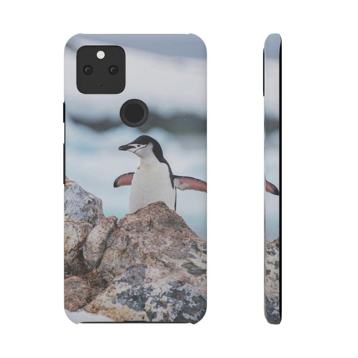 Stretched Penguin - Phone Case