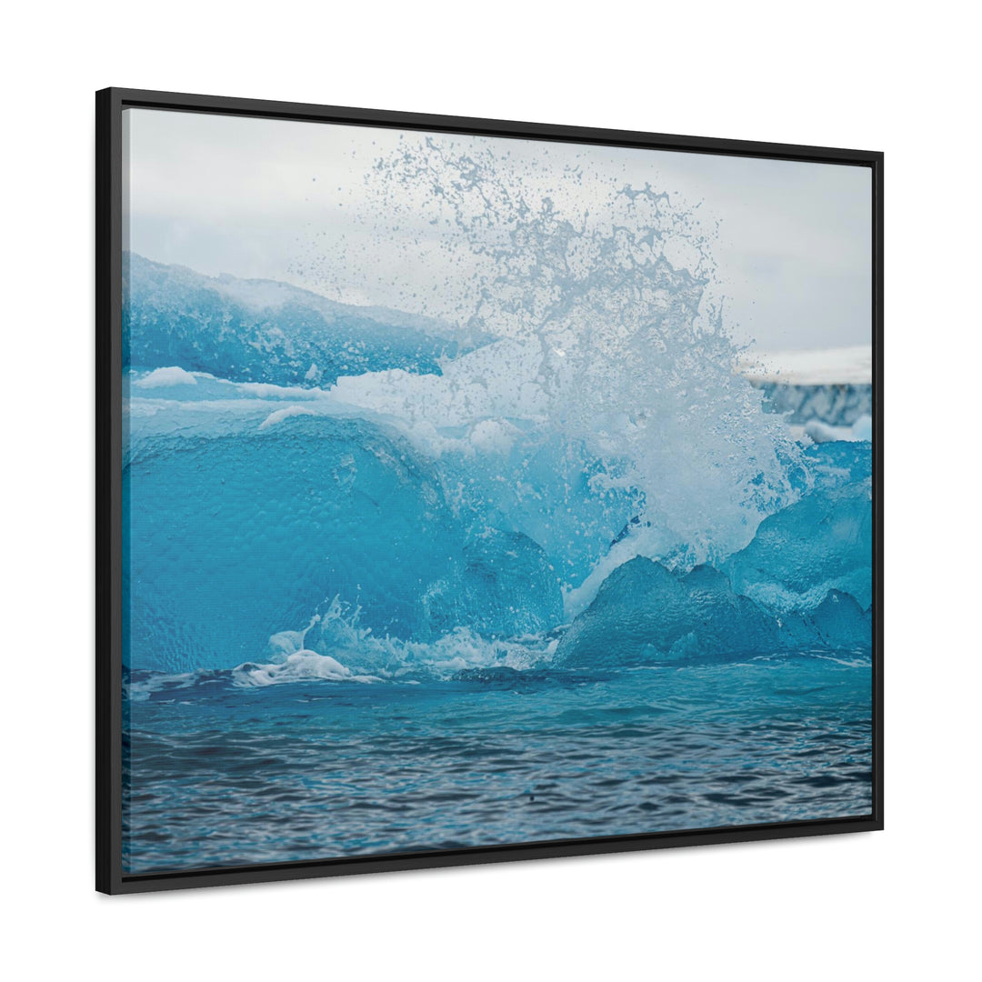 Freezing Splash - Canvas with Frame