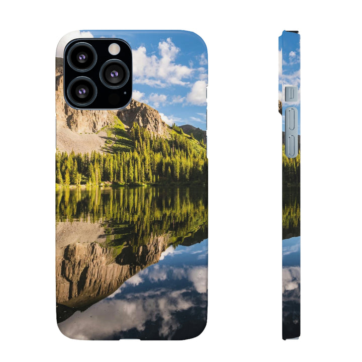 Mountain Scene Reflected - Phone Case