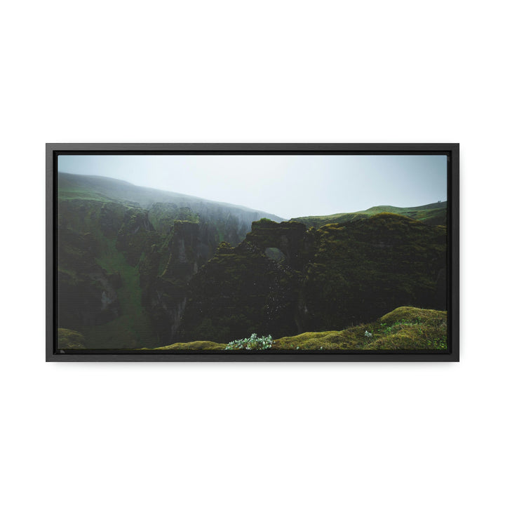 Mystical Canyon - Canvas with Frame