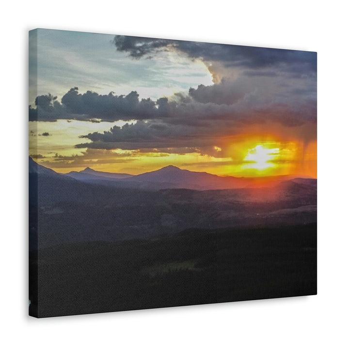 Rainy Sunset - Canvas