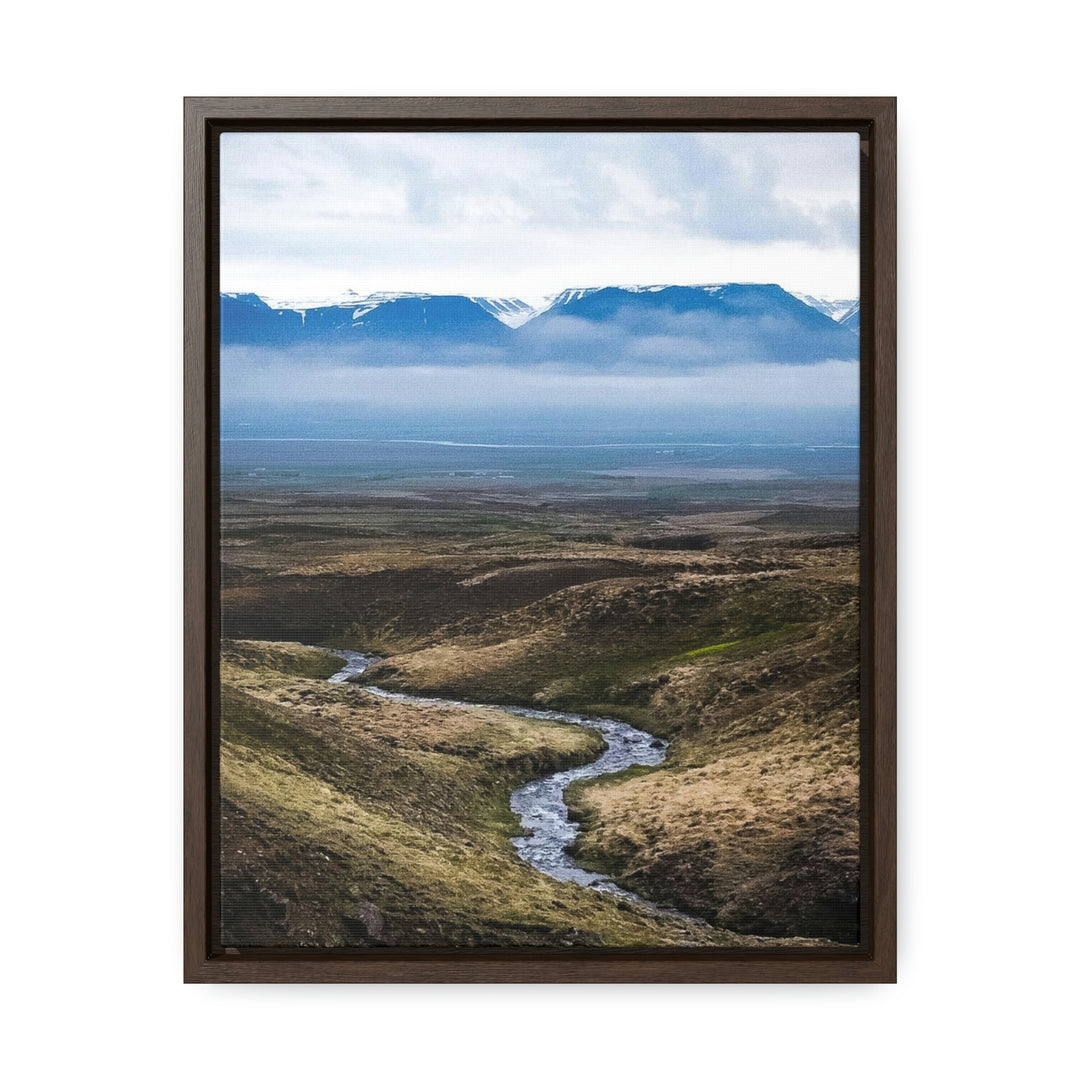 The Fog Approaches - Canvas with Frame