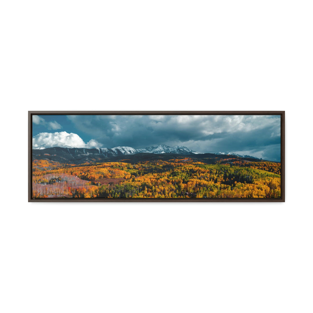 Golds of Autumn - Canvas with Frame