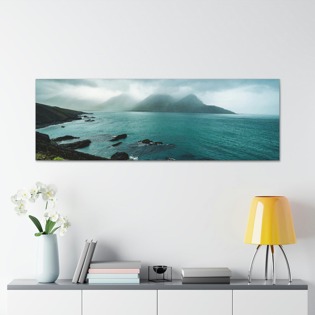 Mystical Mountain View - Canvas