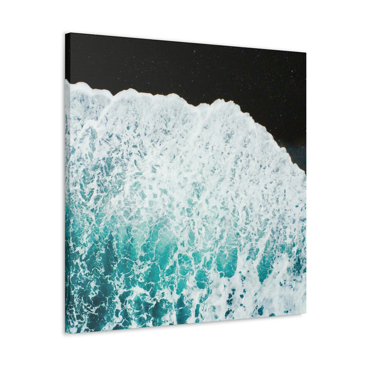 A Wave on Volcanic Sand - Canvas