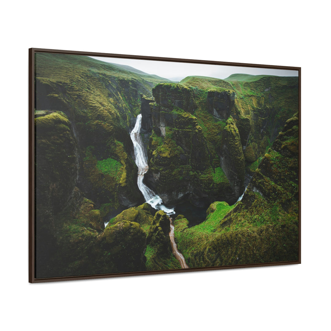 A Green Dream - Canvas with Frame