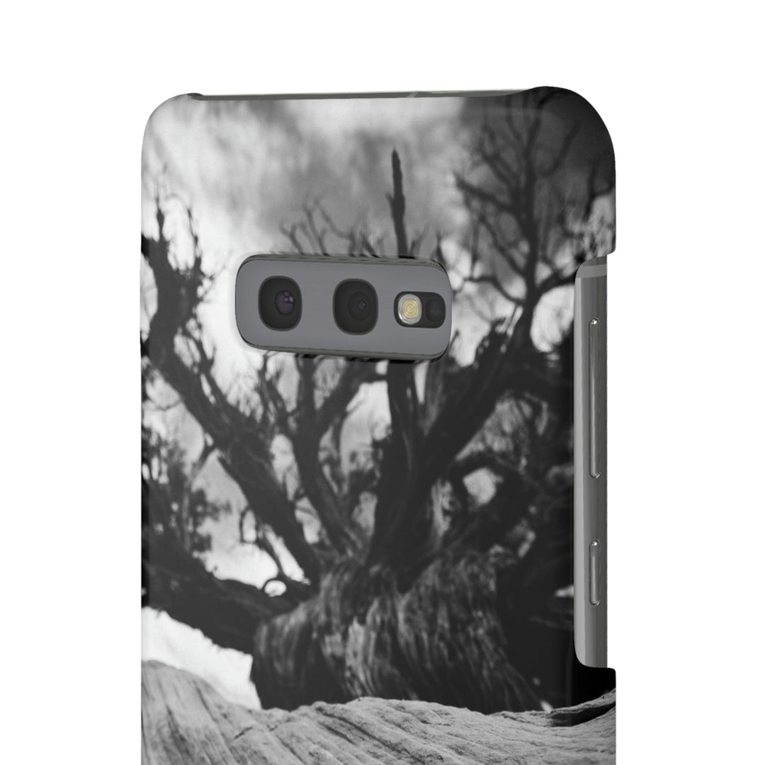 Desert Reach in Black and White - Phone Case