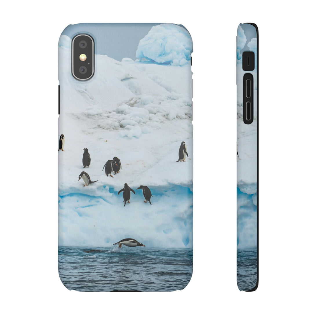 Porpoising Penguin - Phone Case