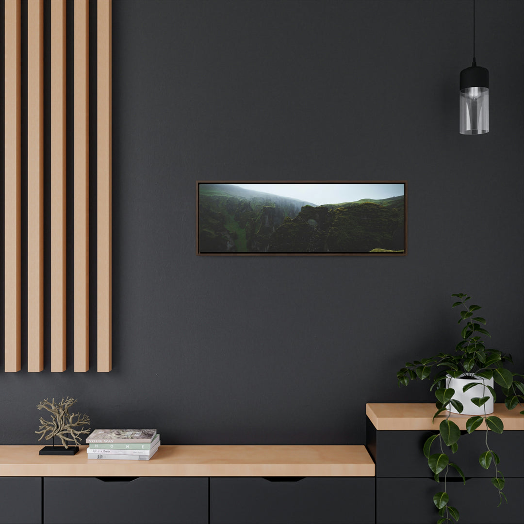 Mystical Canyon - Canvas with Frame