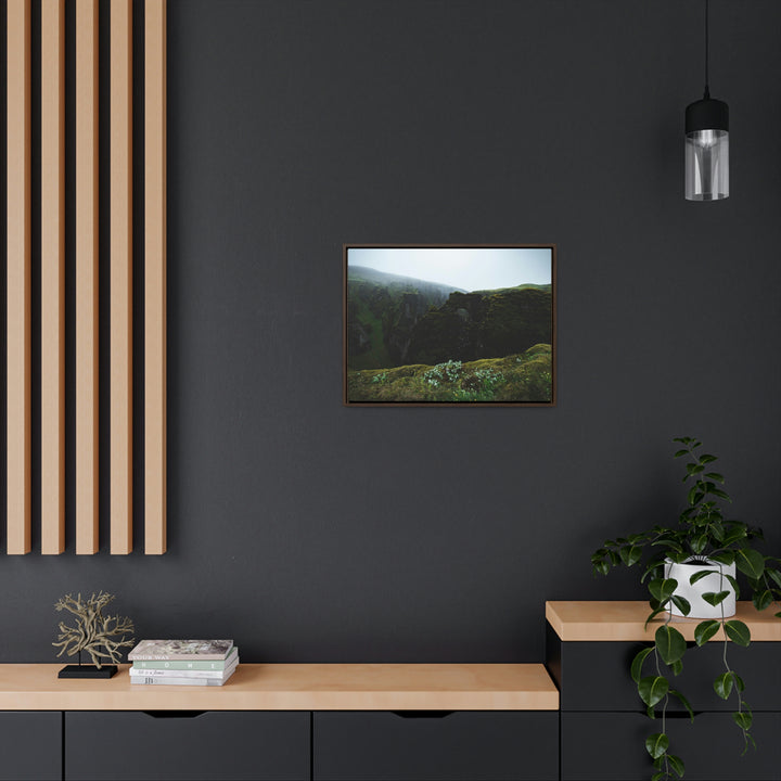 Mystical Canyon - Canvas with Frame