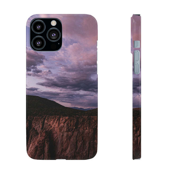 Painted Wall at Sunset Part 3 - Phone Case