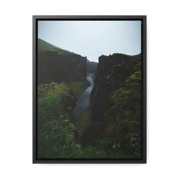 A View of the River - Canvas with Frame