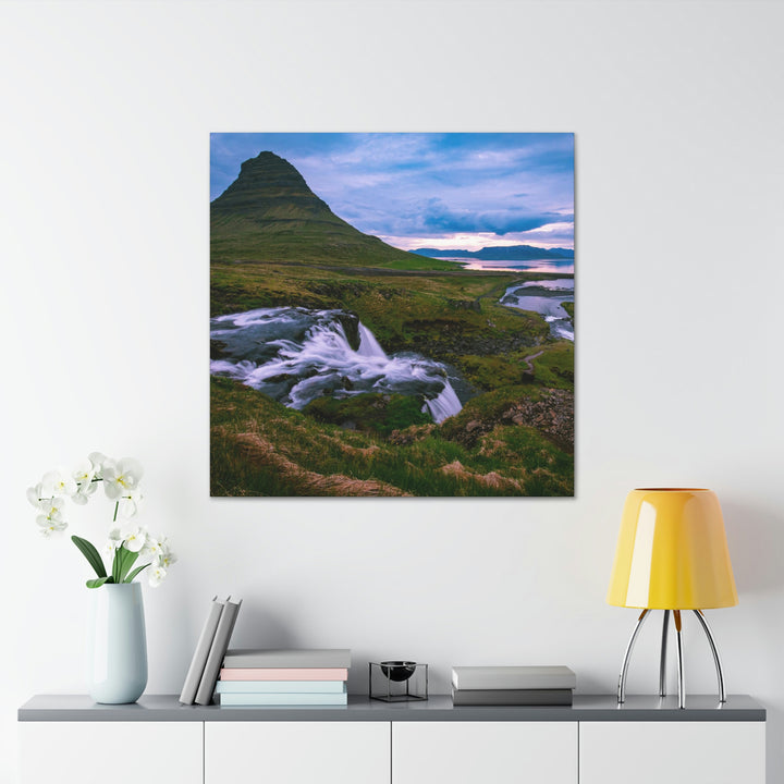 An Icelandic Sunset - Canvas