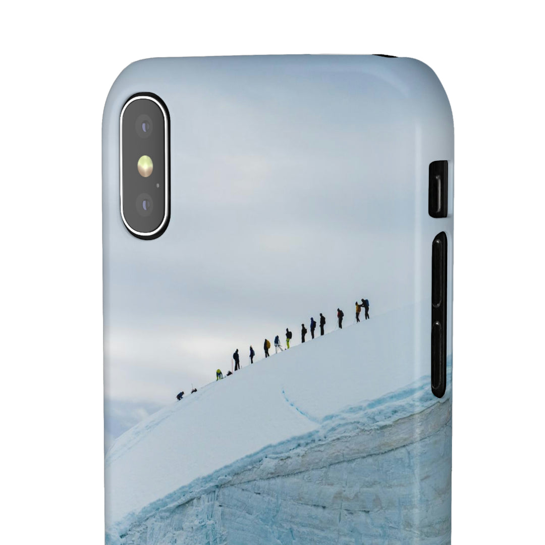 Preparing for the Climb - Phone Case