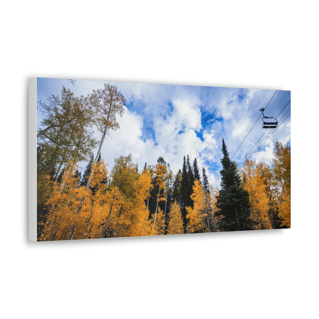 Chairlift in Suspension - Canvas