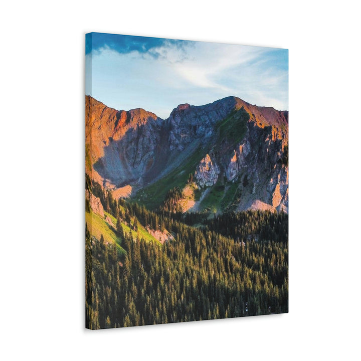 Fading Mountain Light - Canvas