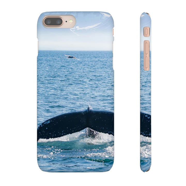 A Whale and A Mountain - Phone Case