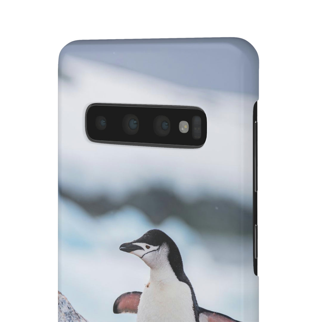 Stretched Penguin - Phone Case